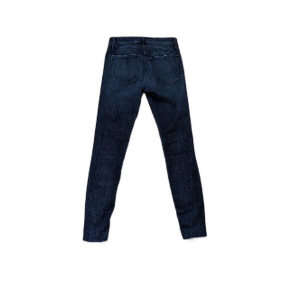 Black Orchid Womens Jeans Noah Ankle Fray Dark Wash Stretch Size 26 - Picture 2 of 6